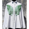 copy of 'Green Sasakia' Butterfly Print Shirt