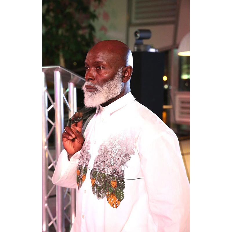 copy of 'Blue Floral Sasakia' Botanical Butterfly Print Shirt